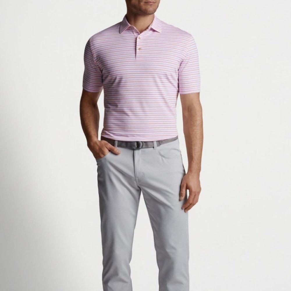 Peter Millar Captain Performance Jersey Polo XXL … - image 3